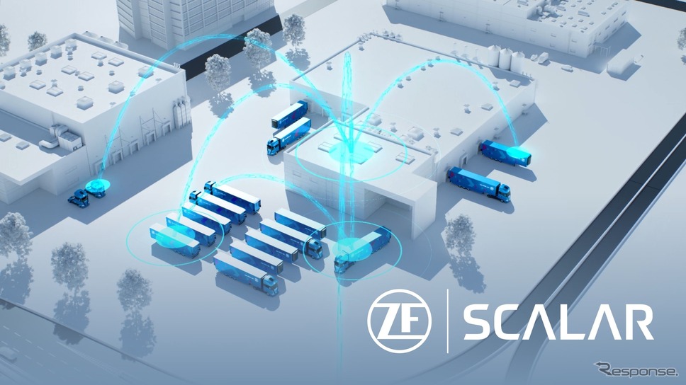 ZFのAI活用の車両管理プラットフォーム「SCALAR」