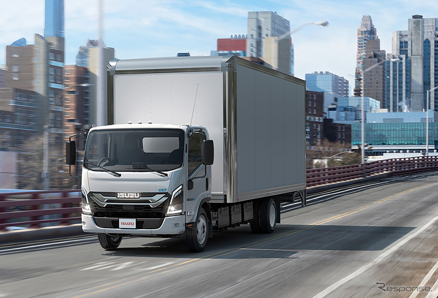 いすゞの新型電動トラック『NRR-EV』