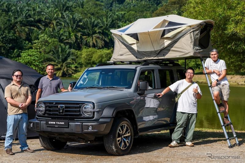 長城汽車の「坦克（TANK、タンク）」ブランドのオフロードSUV『タンク300』