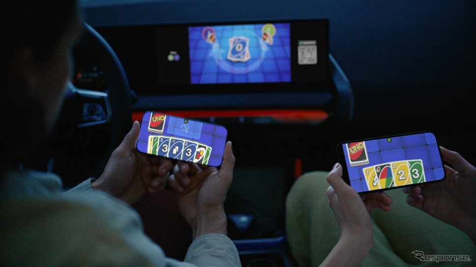 BMWとMINIの車載ディスプレイでゲーム「UNO Car Party!」がプレイ可能に