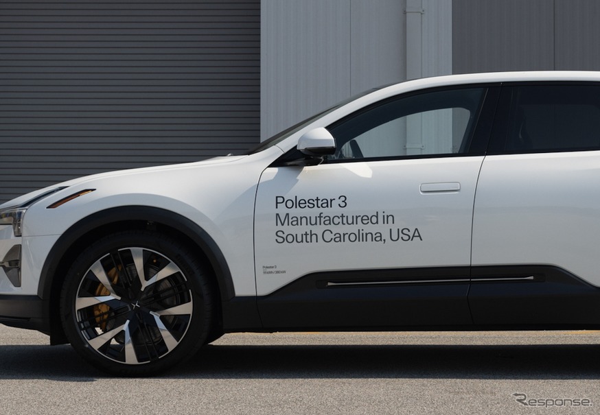米国工場で生産が開始された「ポールスター3」
