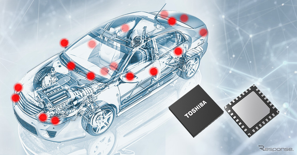 東芝のソフトウェア開発期間の短縮に貢献する車載CXPIレスポンダー用インターフェースIC「TB9033FTG」