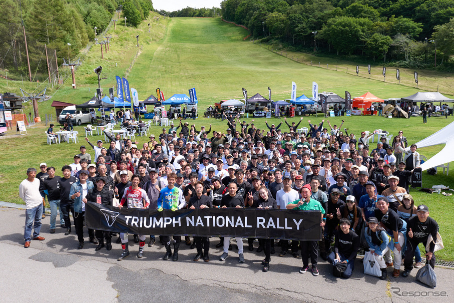 TRIUMPH NATIONAL RALLY（写真は過去イベントより）