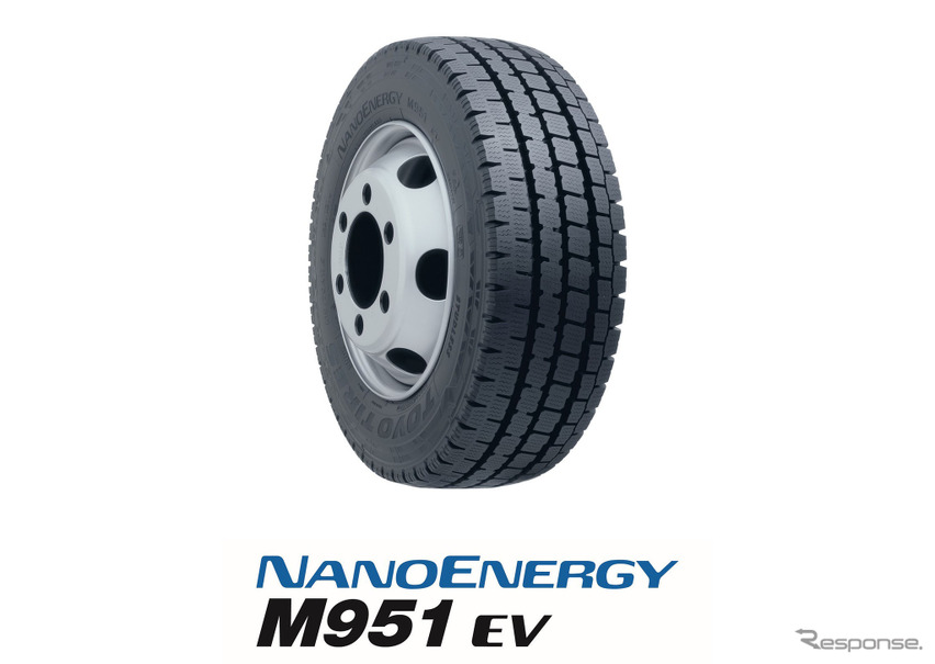 トーヨータイヤの国内初の小型EVトラック専用スタッドレスタイヤ「ナノエナジーM951 EV」