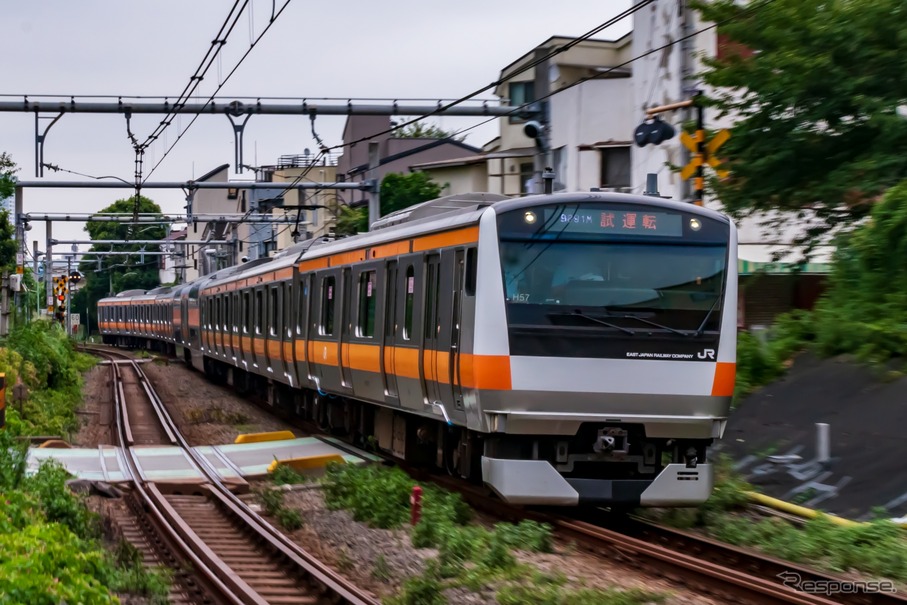 中央線快速・青梅線にグリーン車連結（試運転）