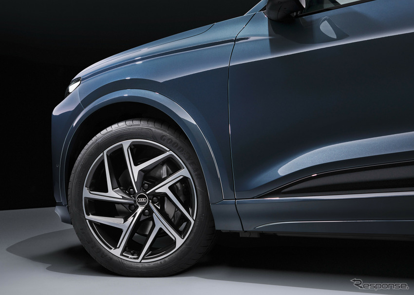 グッドイヤーの低騒音タイヤを新車装着するアウディ Q6 e-tron