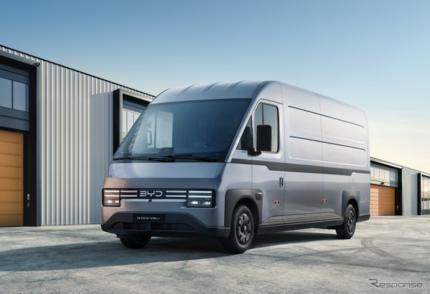 BYDの新型電動商用車 E-VALI