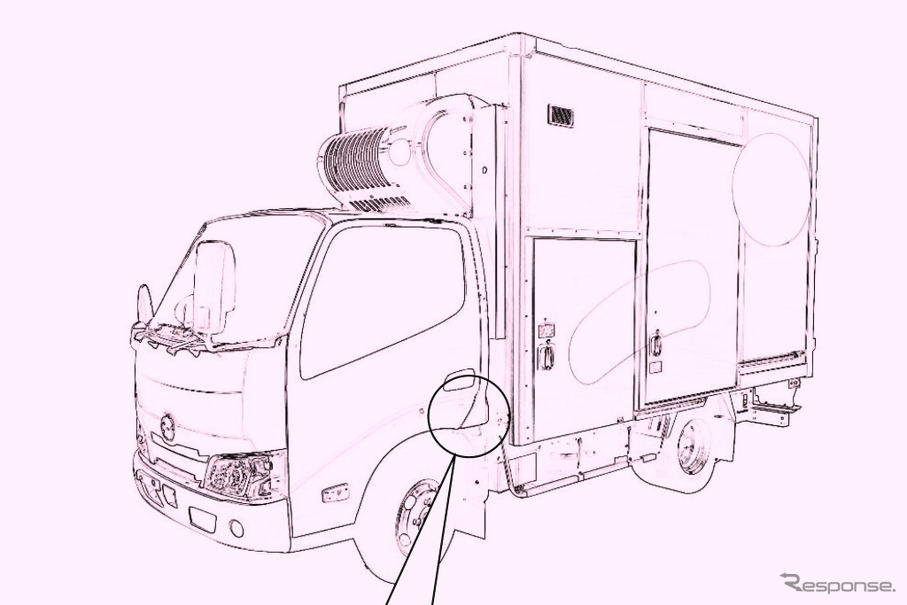 トヨタ・ダイナの冷凍冷蔵車