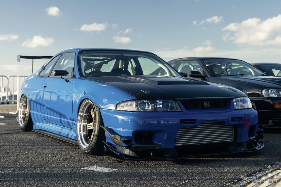 ボルクレーシング『21C』x スカイライン GT-R (R33)…湾岸BASE YOKOHAMA～オプションストリートナイトフェス～