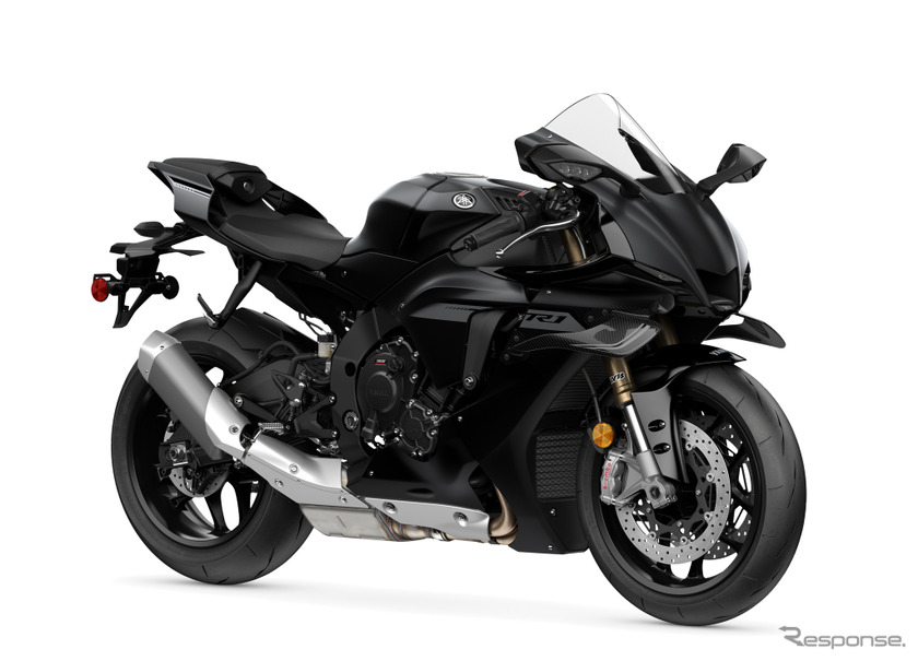 ウイングレットが特徴のヤマハ YZF-R1 レースベース車（2025年モデル）