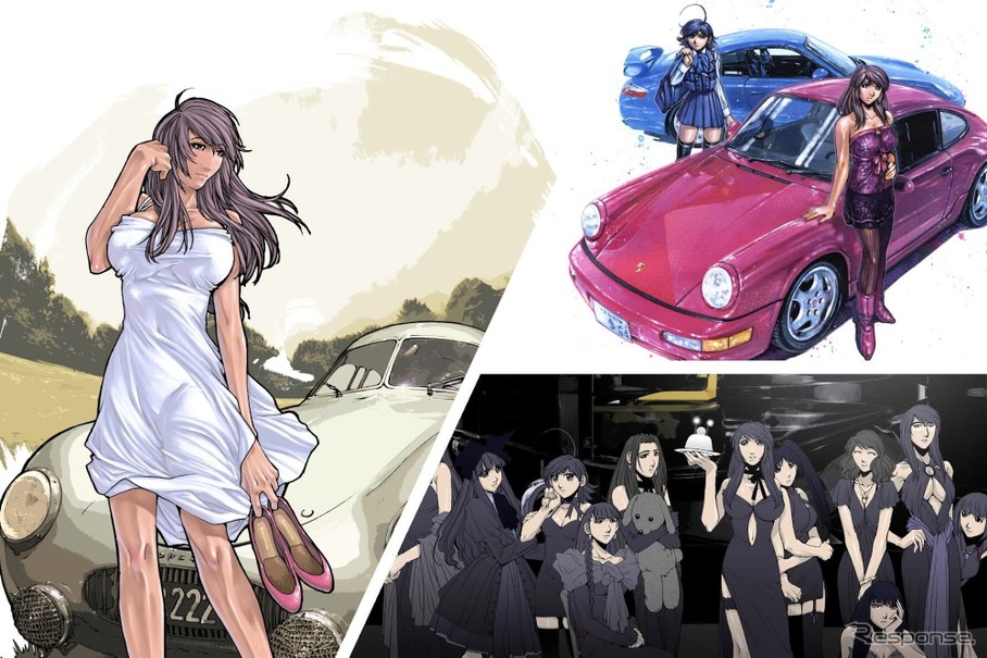 PORSCHE STUDIO GINZA ×彼女のカレラ20周年記念原画展 -My Favorite PORSCHE-