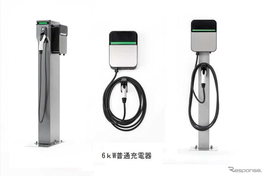 モリテックスチールのEV向け充電器