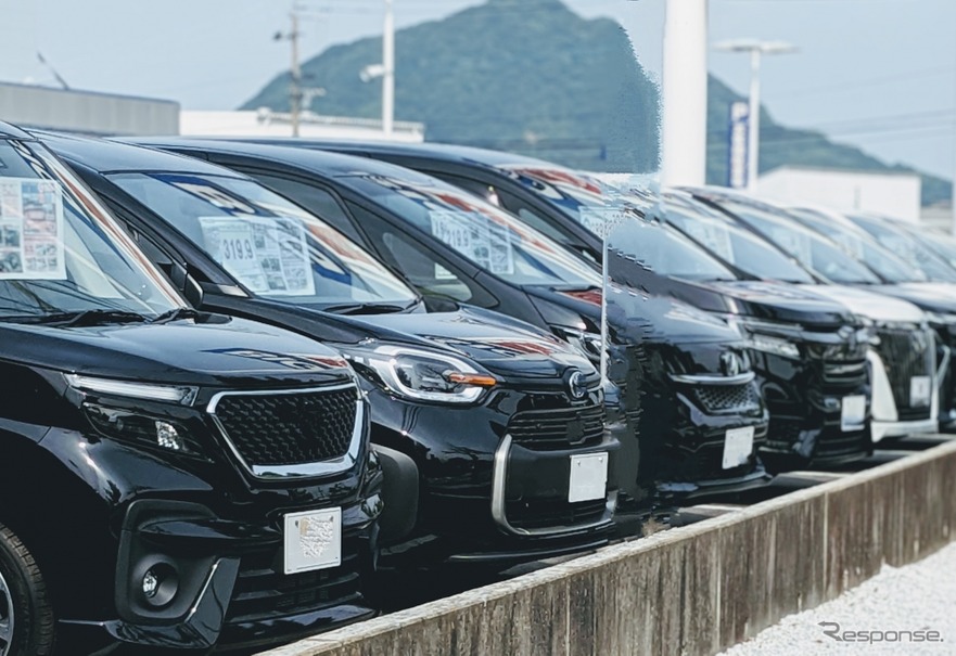 中古車競売の落札価格が9月で15.4％高の平均124万円と高止まりしているという（写真はイメージ）