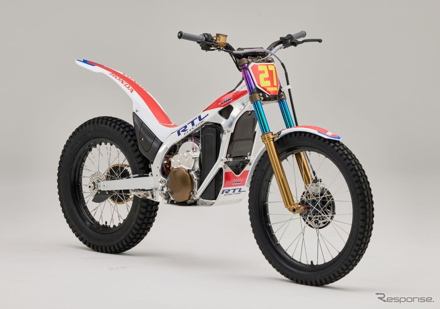 ホンダの新型電動トライアルバイク「RTL ELECTRIC」