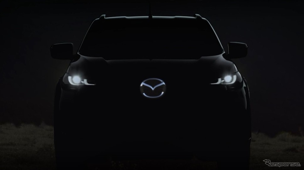 マツダBT-50改良新型のティザー