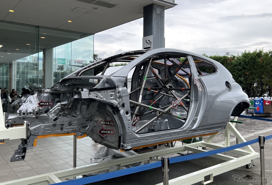 トヨタがアーク溶接新技術SFA（Sequence Freezing Arc-welding）で製作したロールケージ