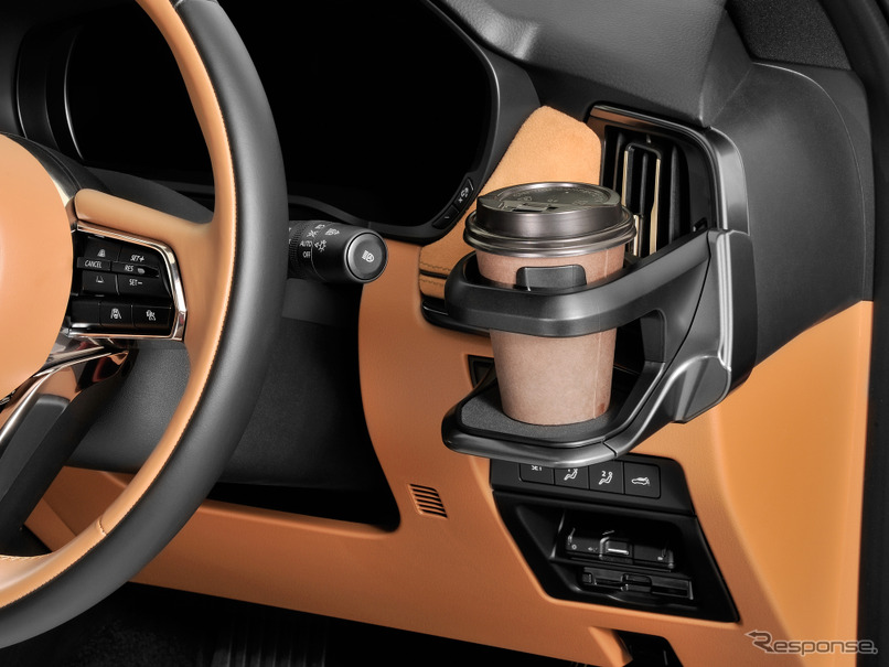 カーメイトからマツダ『CX-60』専用ドリンクホルダー発売
