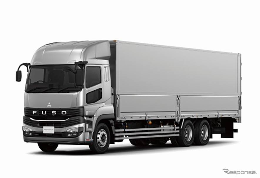 三菱ふそうの大型トラック「スーパーグレート」新型