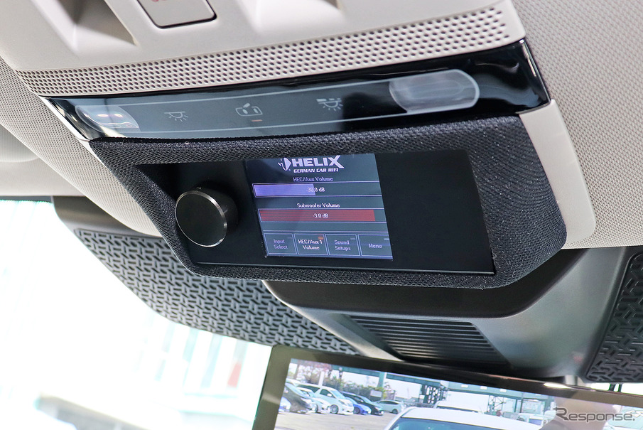 「パワーアンプ内蔵DSP」が搭載されたオーディオカーの一例（製作ショップ：オートステーションK2＜大阪府＞）。
