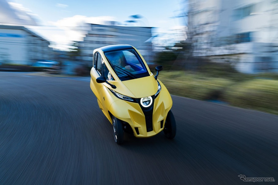 都市型小型EV RideRoid『Lean3』