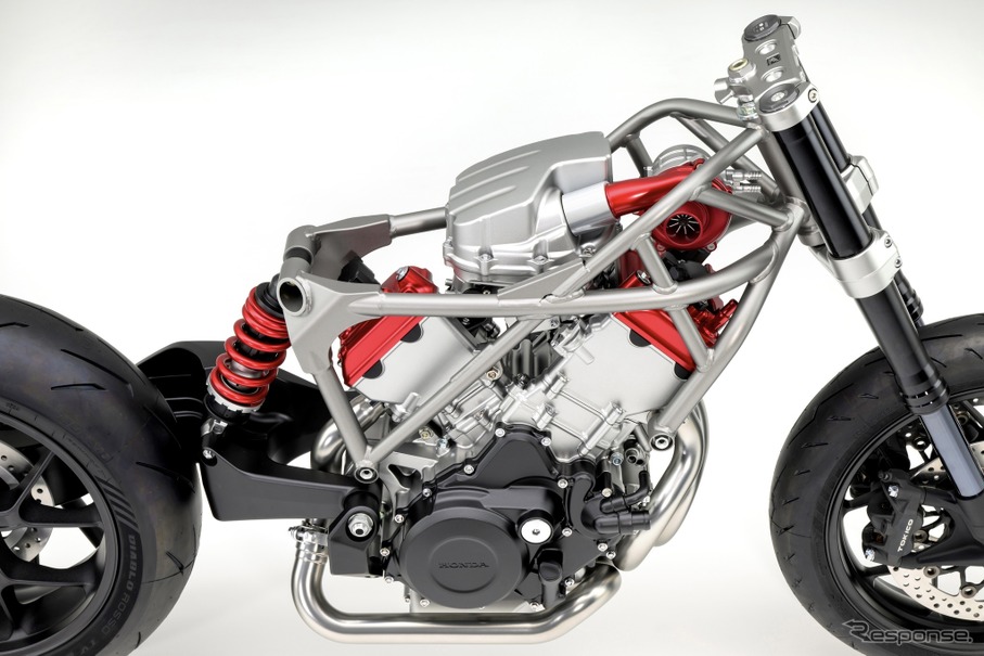 ホンダが発表した電動過給機付き新型V型3気筒エンジン