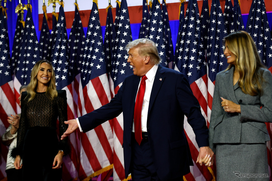 大統領に選出されたトランプ候補