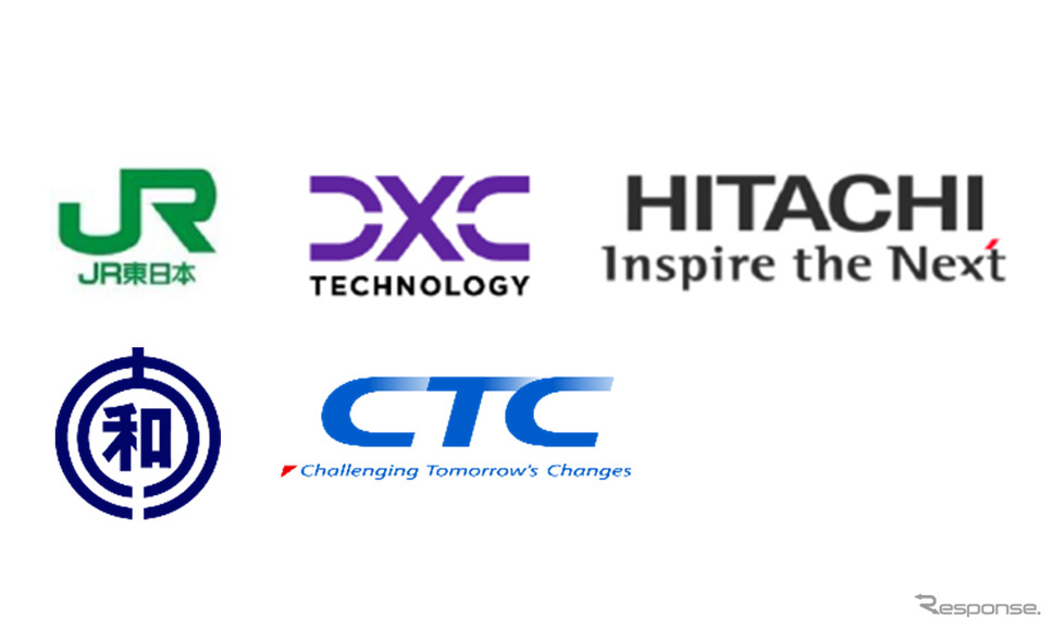 JR東日本、DXCテクノロジー・ジャパン、日立製作所、大和自動車交通、伊藤忠テクノソリューションズの5社