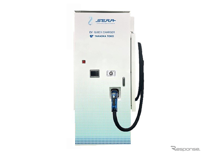 EV用急速充電器「SERA（セラ）」シリーズの150kWの高出力モデル「HFR1-150B12」