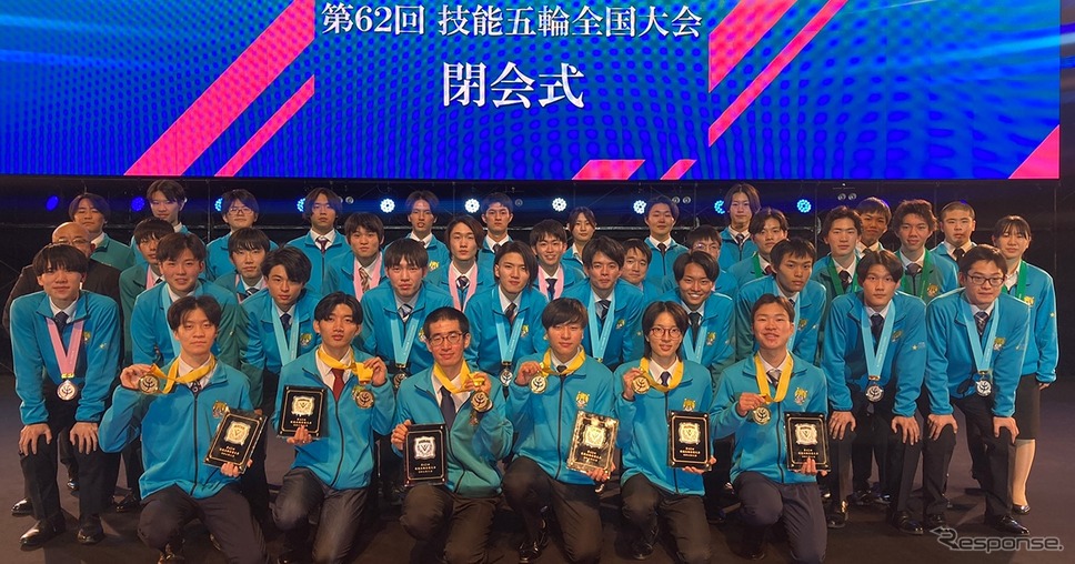 トヨタが技能五輪で5職種の金メダル獲得
