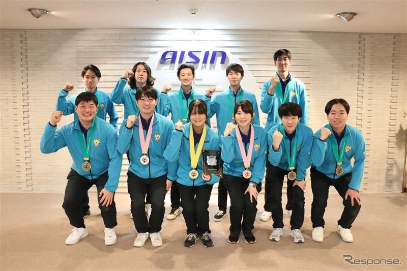 アイシンの第62回技能五輪全国大会のメダリスト
