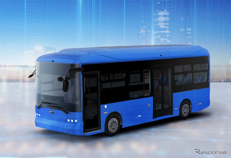 BYDの中型EVバス「J7」