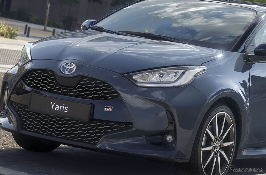 トヨタ ヤリス GR SPORT の2025年モデル（欧州仕様）
