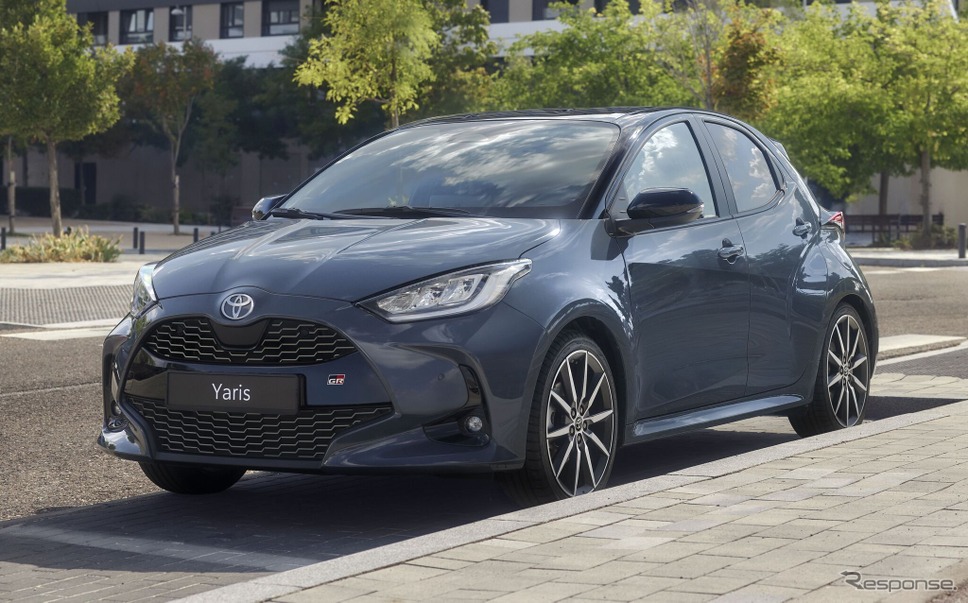 トヨタ ヤリス GR SPORT の2025年モデル（欧州仕様）
