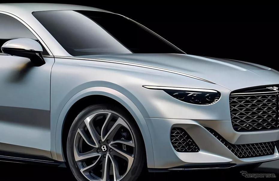 ベントレー コンパクトSUV 予想CG