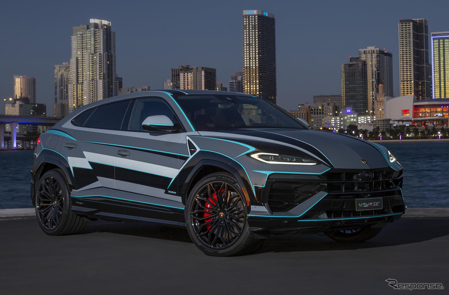 米マイアミ文化に着想を得てカスタマイされたランボルギーニ『ウルスSE』