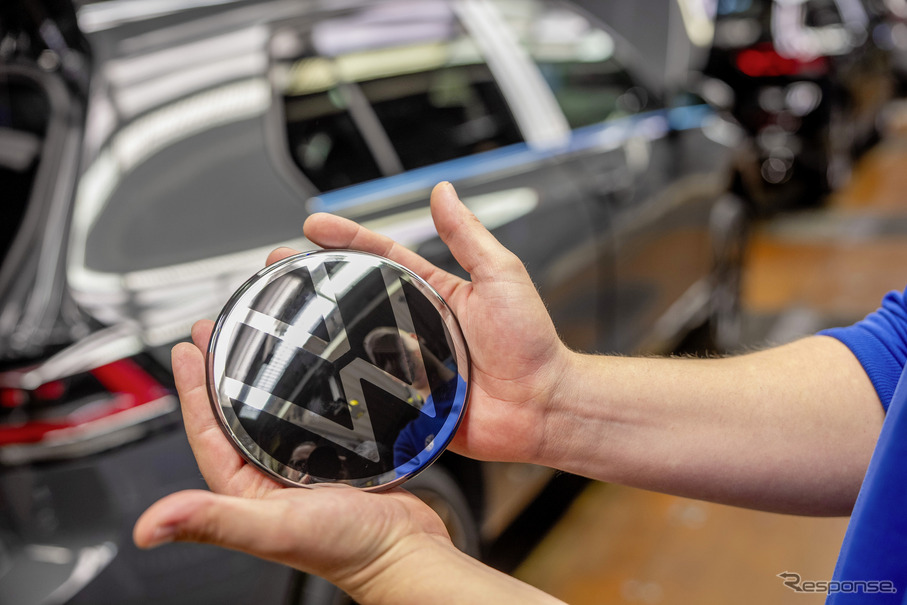 独ウォルフスブルクのVW本社工場