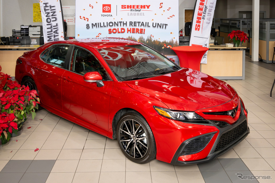 トヨタの認定中古車プログラム「Toyota Certified Used Vehicles (TCUV)」が米自動車業界初となる800万台販売を達成