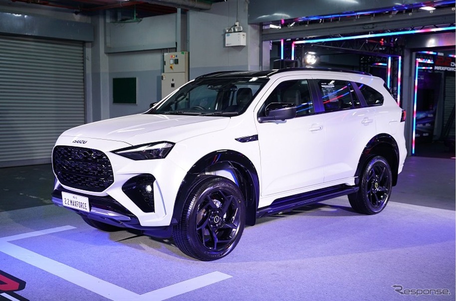 いすゞの新型『MU-X』にブリヂストン「DUELER H/T 684II」純正採用