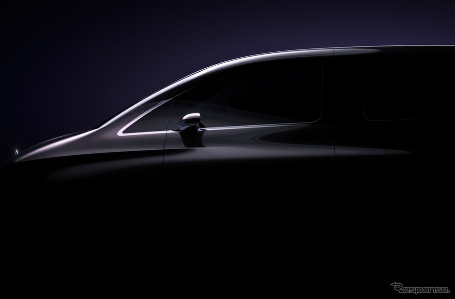 メルセデスベンツの新型電動ミニバン
