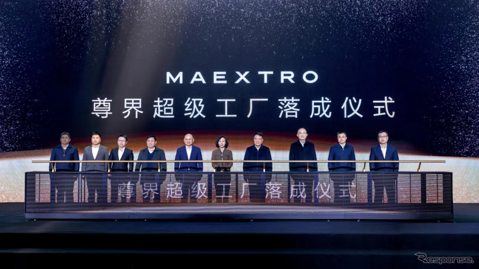 ファーウェイと共同開発の新型EVを生産する中国江淮汽車の新工場が完成
