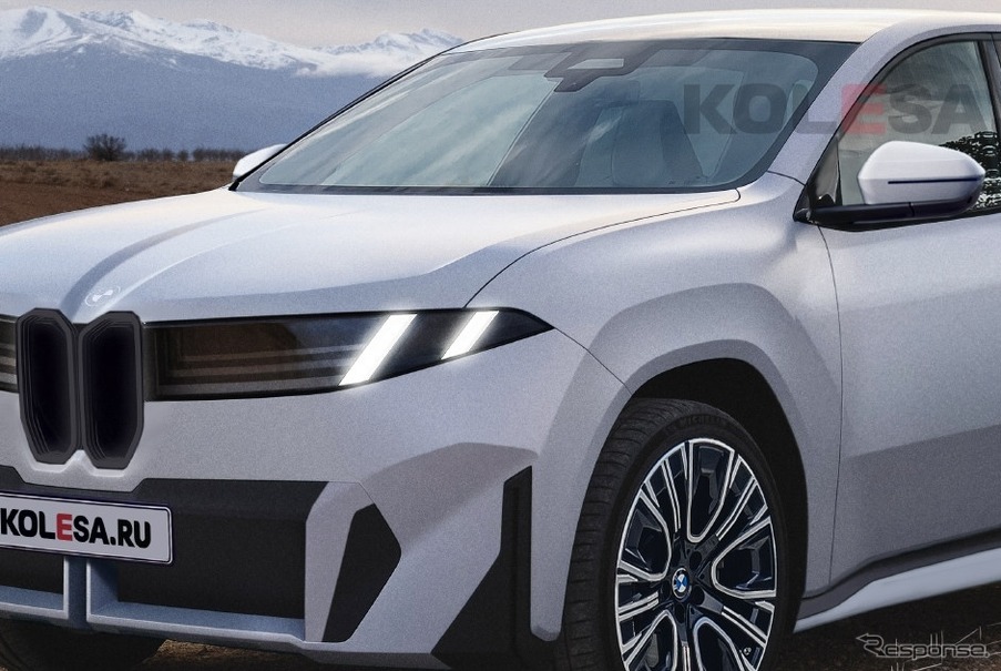 BMW iX3 市販型の予想CG