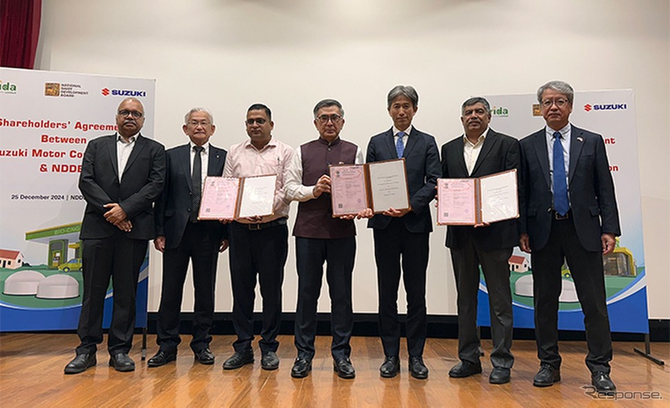 スズキがバイオガス・プラントのインド全国展開に向けてNDDB子会社に出資