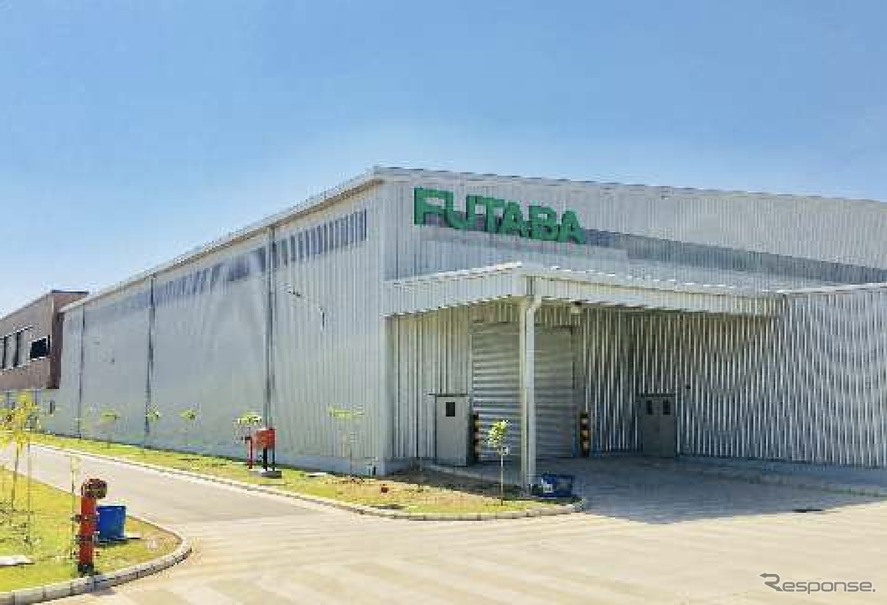 フタバ産業のインド新工場完成イメージ