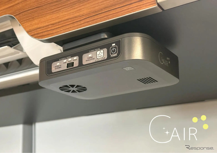 LAC RVセンターのキャンピングカー向けのオゾン発生器「CAIR（シーエア）」