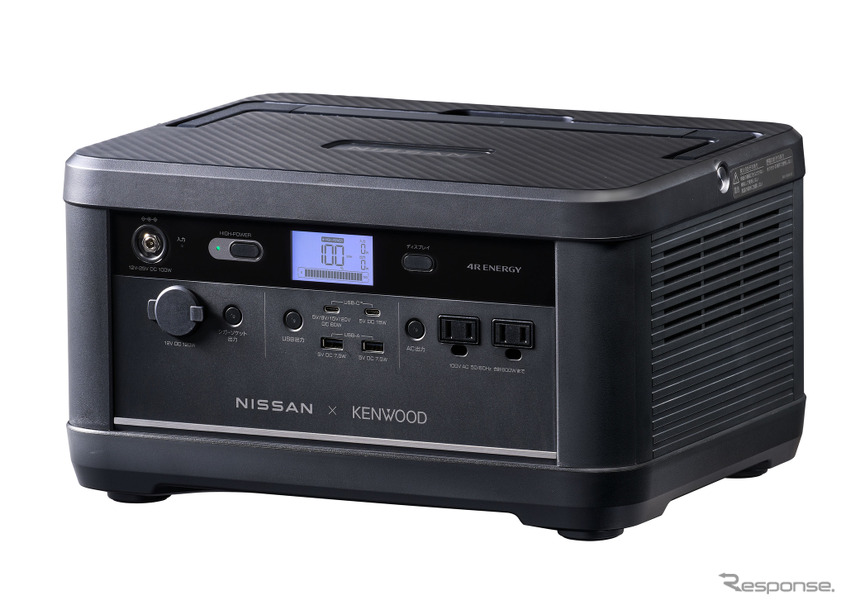 日産『リーフ』のバッテリーを再利用したポータブル電源、JIDAに 日産『リーフ』のバッテリーを再利用したポータブル電源、JIDAに