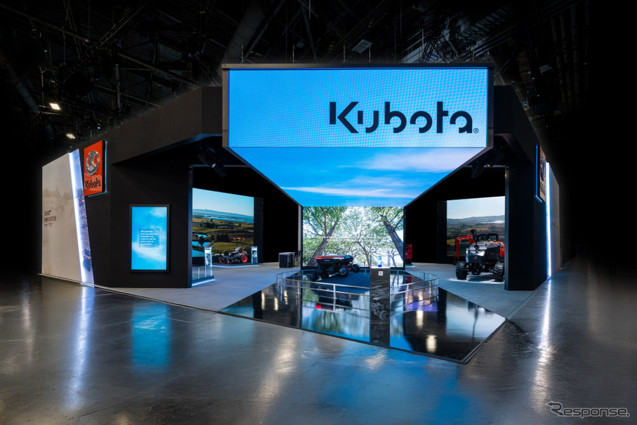 クボタのCES2025ブース