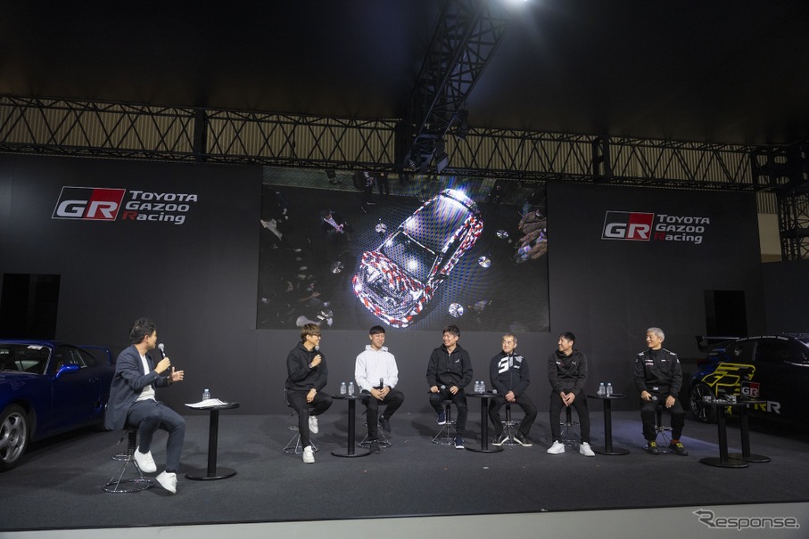 トヨタGAZOOレーシング「モータースポーツ起点のもっといいクルマづくり」トークショー（東京オートサロン2025）