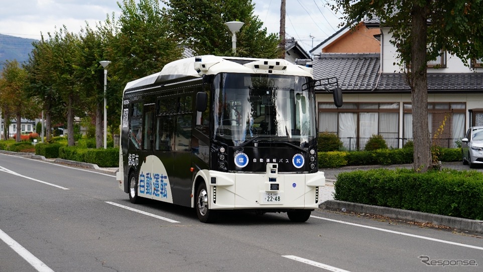 ティアフォーの自動運転バス「Minibus」