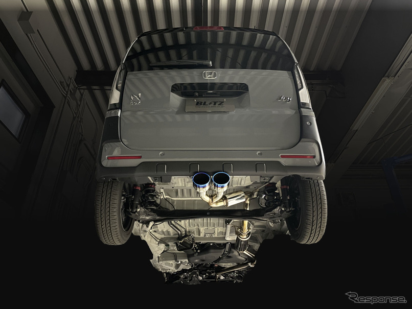 ニュルスペック・カスタムエディションチタンカラーテールセット（VSR）N-BOX JOY（JF5 2WD）装着例