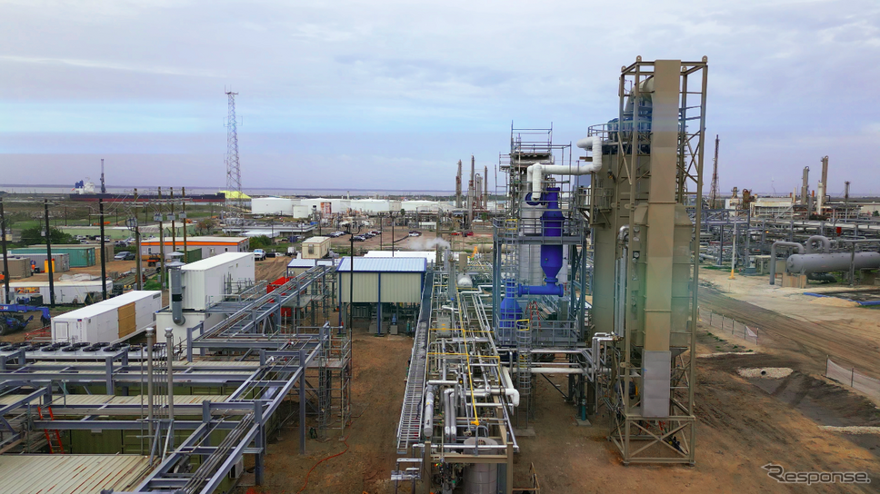 米国のe-fuel製造企業Infinium Holdings社の工場